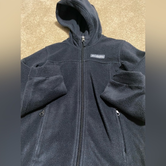 Columbia Boys’ Steens™ Mountain II Fleece Hooded Jacket - Picture 2 of 9